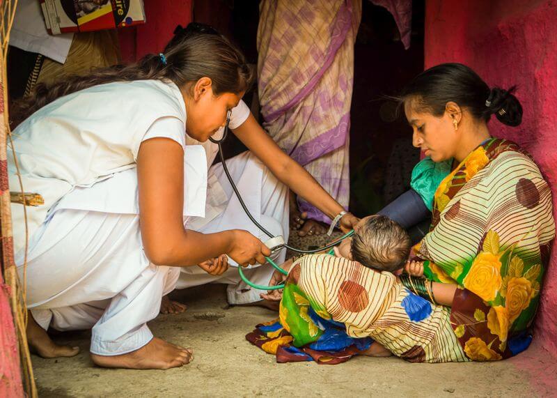 Projekt des Monats - Reduzierung der Kinder- und Müttersterblichkeit in Indien