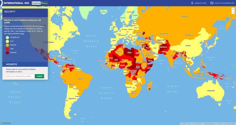 Risk Map 2019